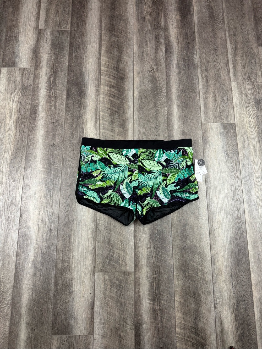 Torrid Green Dinosaur Print Swim Bottoms
